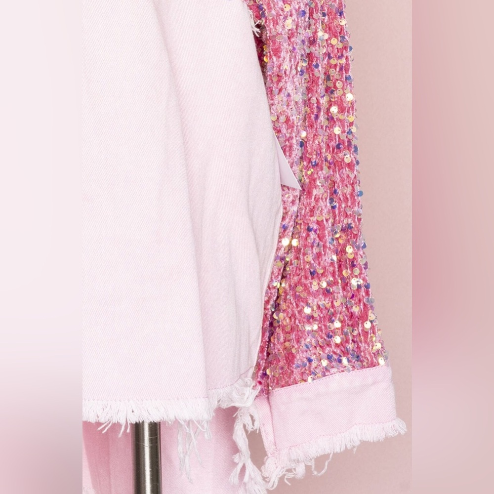 Sequin Shacket - image 4